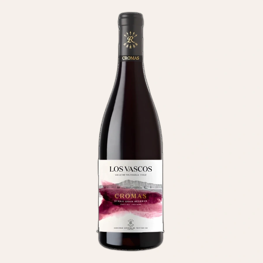 Rượu Vang Đỏ Chile Domaines Barons de Rothschild Lafite Los Vascos Cromas Syrah Gran Reserva