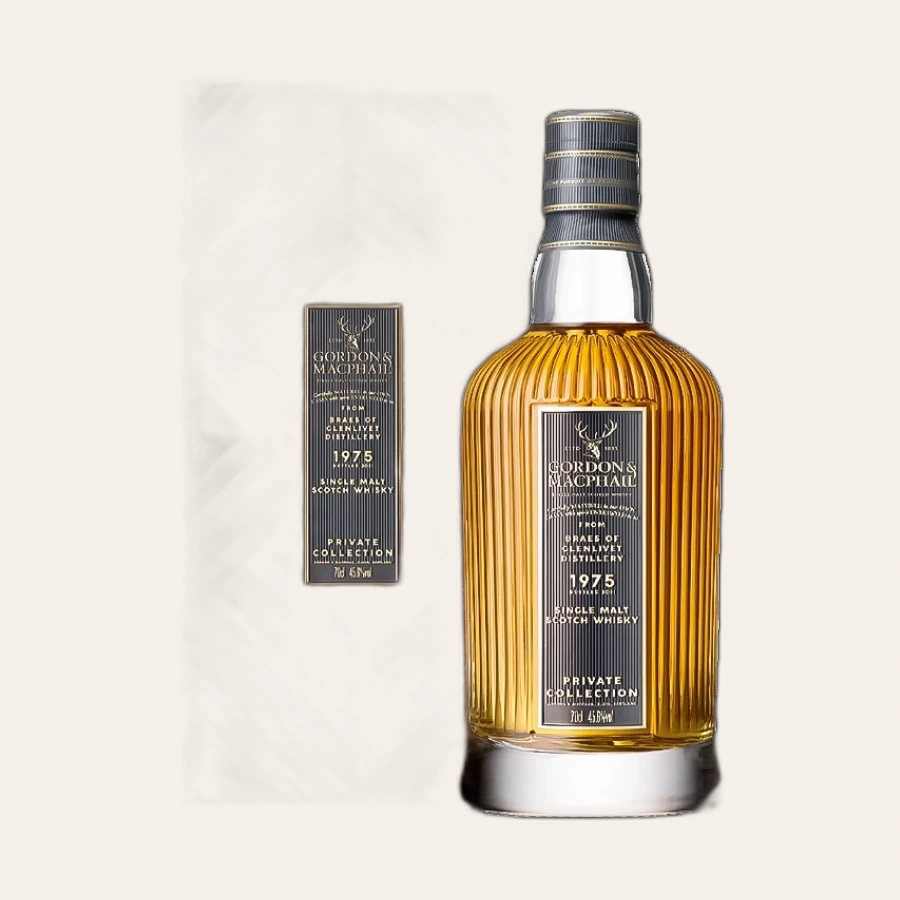 Rượu Whisky Braes Glenlivet 46 Year Old Gordon & Macphail 1975