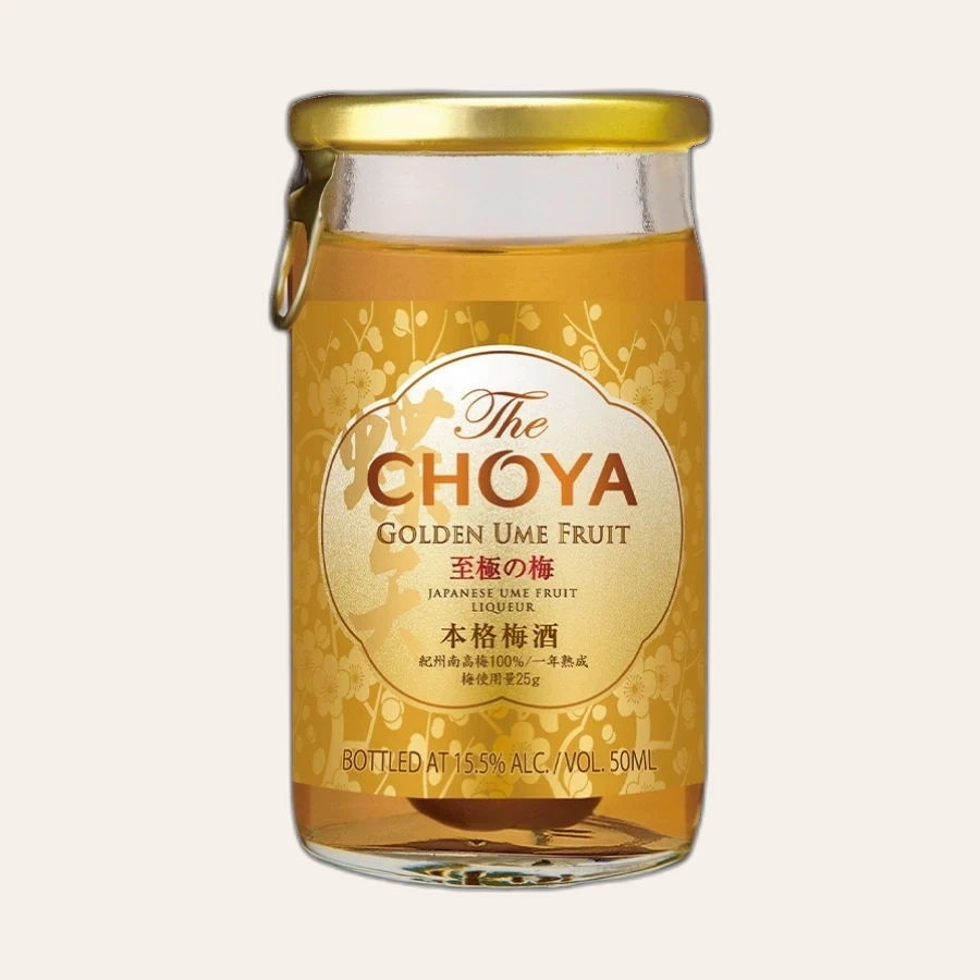Rượu Mơ Nhật Choya Golden Fruit 50ml