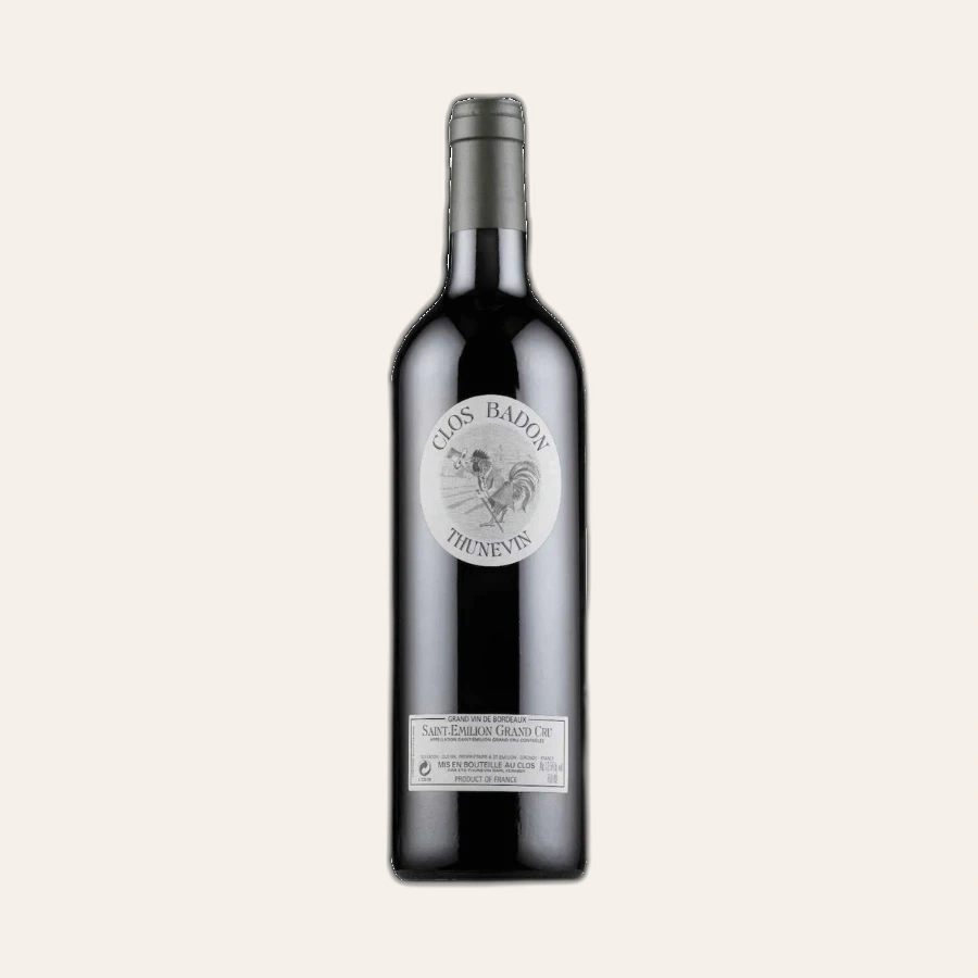 Rượu Vang Đỏ Pháp Clos Badon Thunevin Saint Emilion Grand Cru