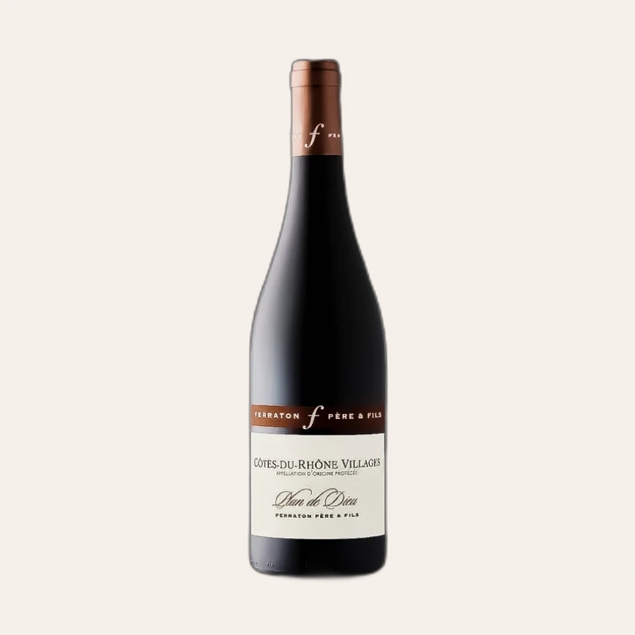 Rượu Vang Đỏ Pháp Ferraton Pere & Fils Cotes Du Rhone Villages Plan De Dieu