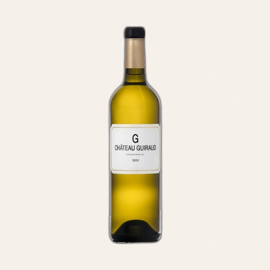 Rượu Vang Trắng Pháp Le G De Chateau Guiraud Bordeaux Blanc Sec