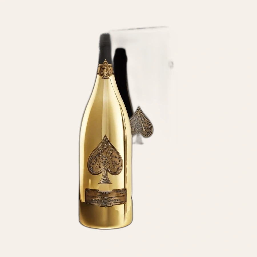 Rượu Champagne Pháp Armand de Brignac Ace of Spades Gold Magnum 1.5L