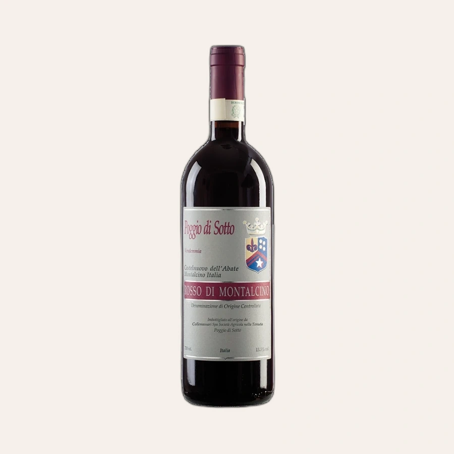 Rượu Vang Đỏ Ý Poggio Di Sotto Rosso Di Montalcino