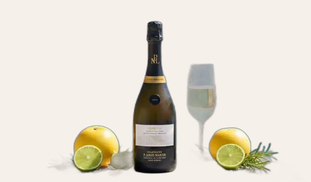 Rượu Champagne Pháp P. Louis Martin Brut Nature Cuvee Line La Goutte dOr Bouzy Grand Cru 2019