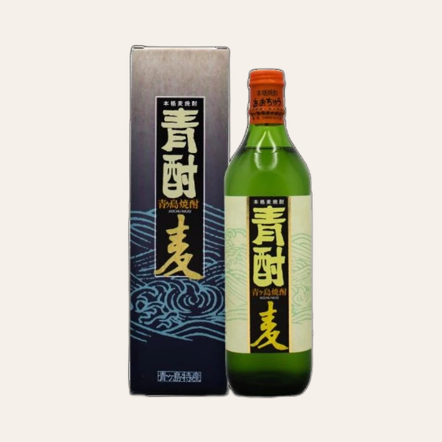 Rượu Shochu Nhật Aogashima Shuzo Aochu Mugi