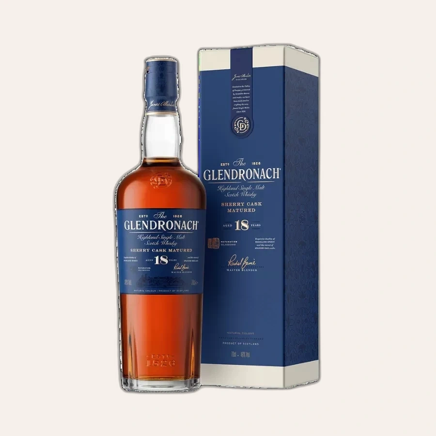 Rượu Whisky GlenDronach 18 Year Old New Package 2025