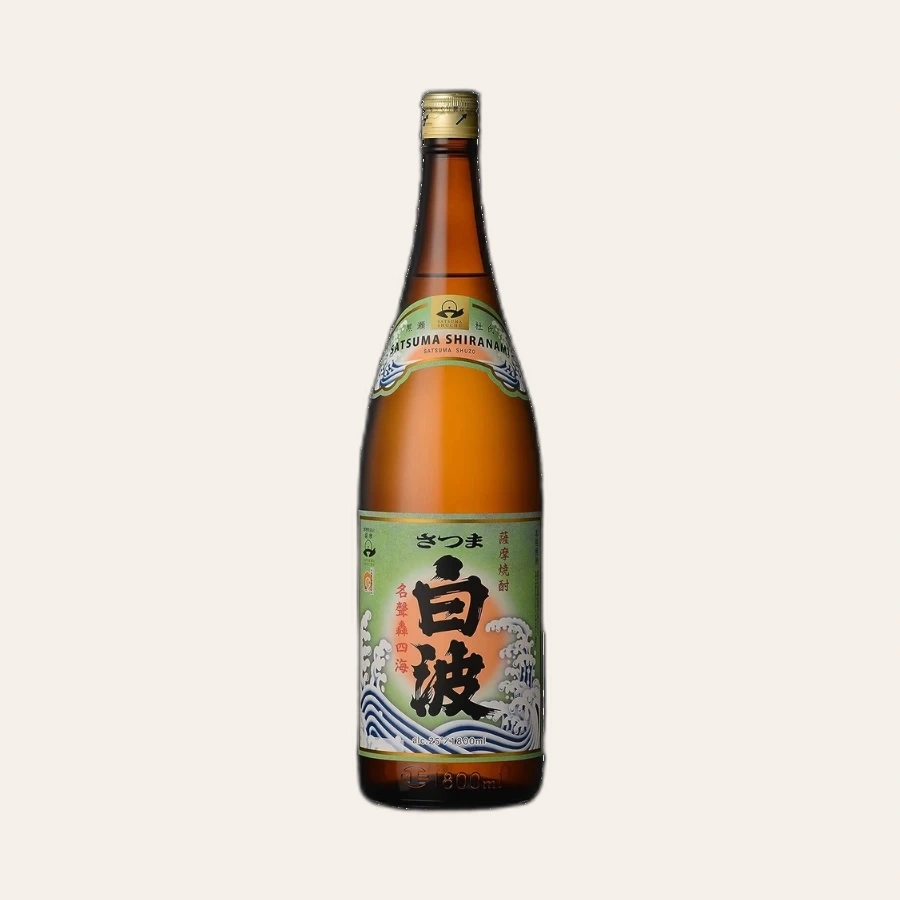Rượu Shochu Nhật Satsuma Shiro Shiranami 900ml