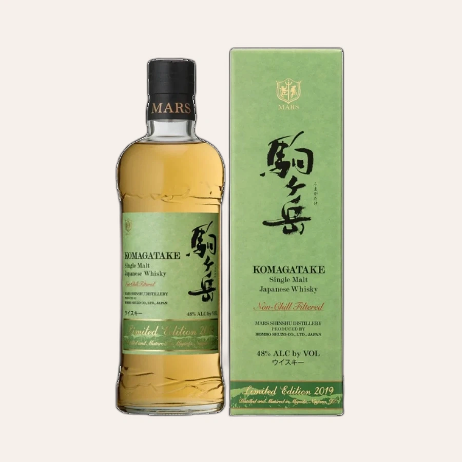 Rượu Whisky Nhật Mars Komagatake Single Malt Japanese 2019 Edition