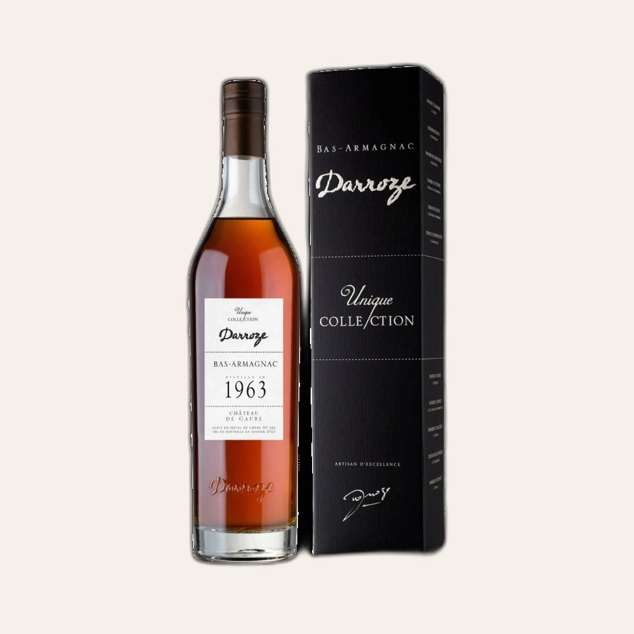 Rượu Brandy Darroze Unique Collection Bas Armagnac 1963
