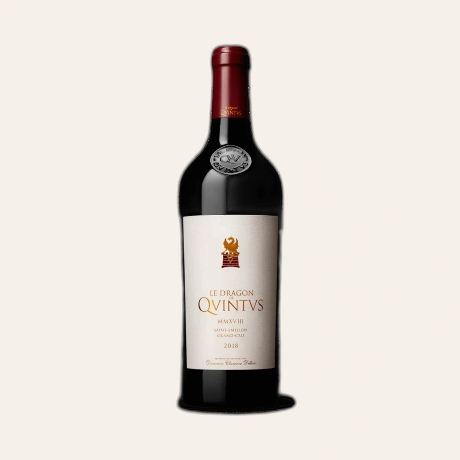 Rượu Vang Đỏ Pháp Chateau Quintus Le Dragon de Quintus 2018
