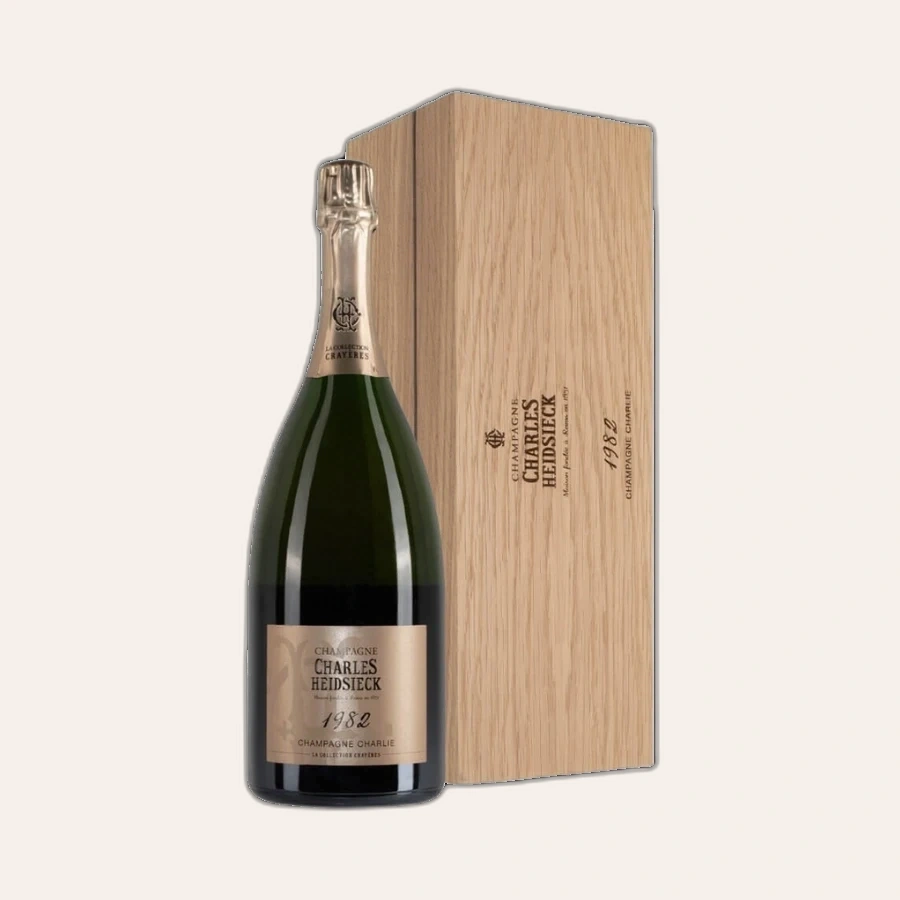 Rượu Champagne Pháp Champagne Charles Heidsieck Charlie Brut Millésimé 1982 1.5L