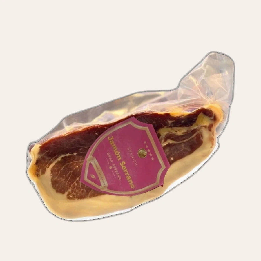 Đùi Heo Muối Serrano Gran Reserva Đùi Sau Không Xương 1 KG