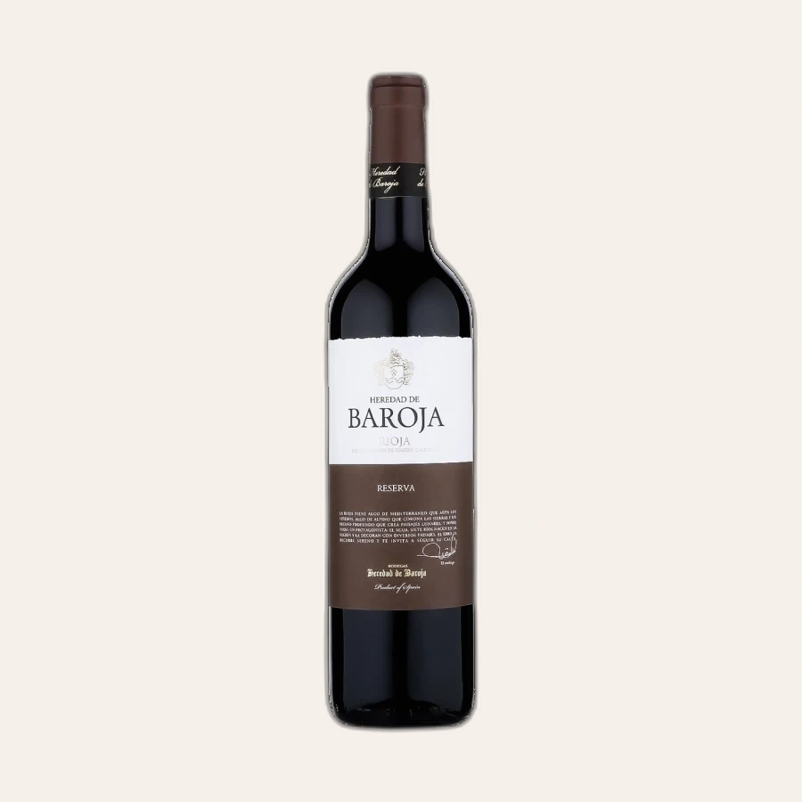 Rượu Vang Đỏ Tây Ban Nha Heredad De Baroja Reserva