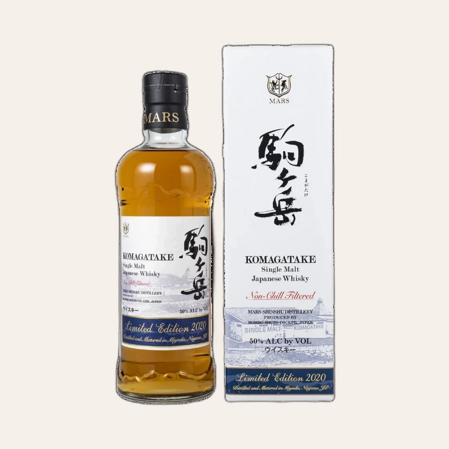 Rượu Whisky Nhật Mars Komagatake Single Malt Japanese 2020 Edition