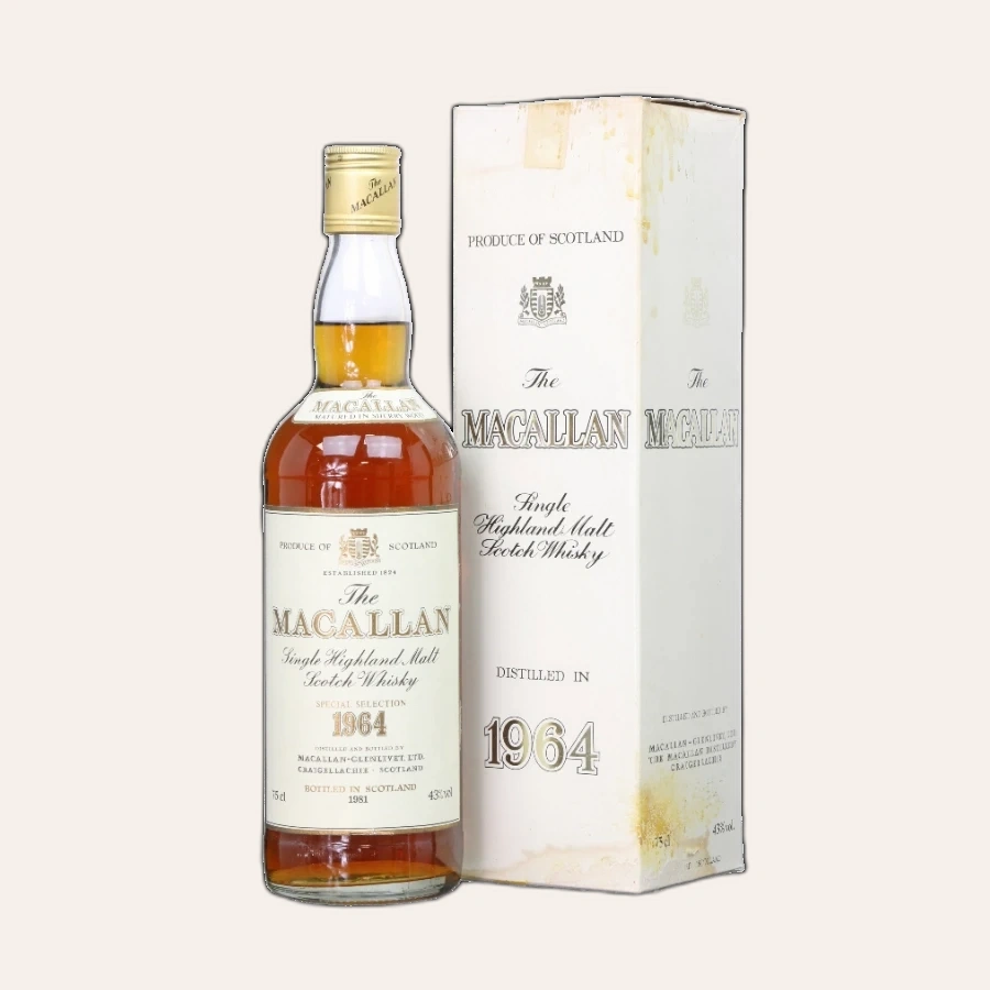 Rượu Whisky The Macallan 17 Year Old 1964 Special Selection Bottled In 1981