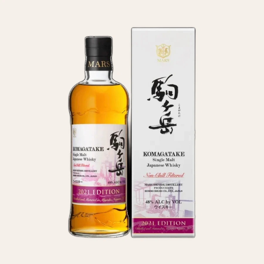 Rượu Whisky Nhật Mars Komagatake Single Malt Japanese 2021 Edition