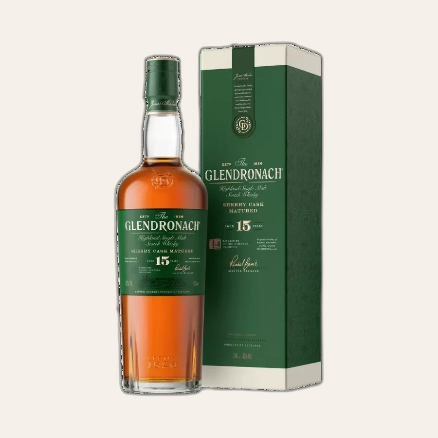 Rượu Whisky GlenDronach 15 Year Old New Package 2025
