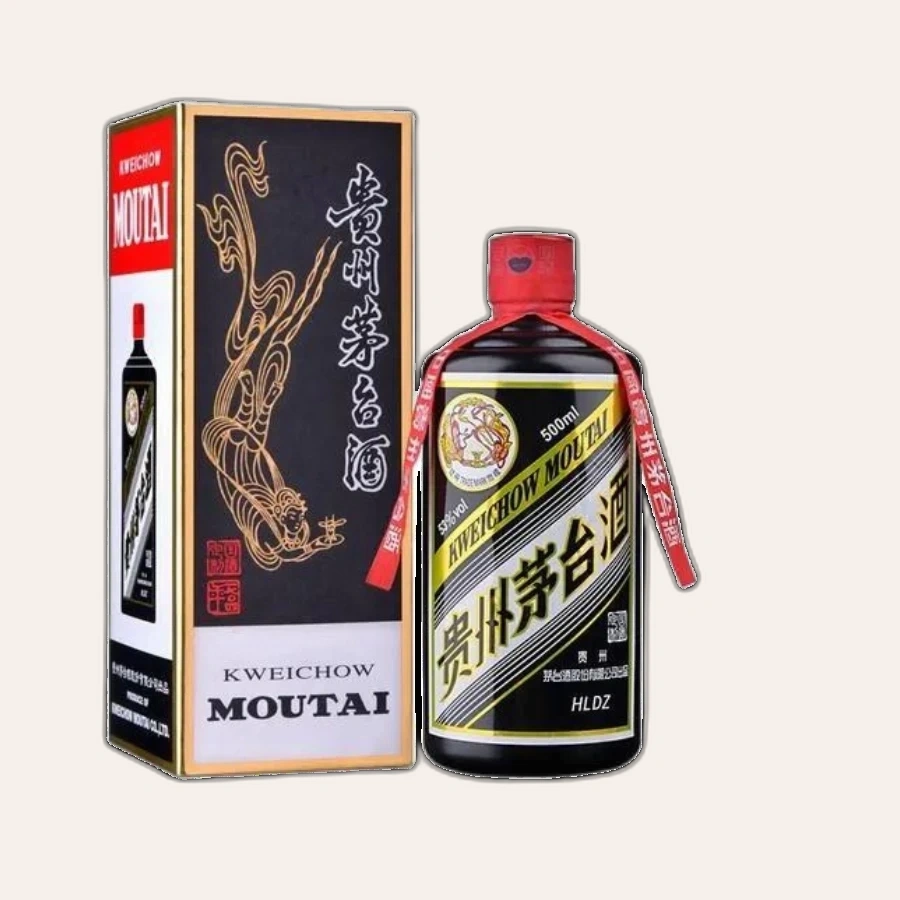 Rượu Kweichow Moutai Flying Fairy Black Gold/ Mao Đài Phi Thiên Vàng Đen / 飞天茅台