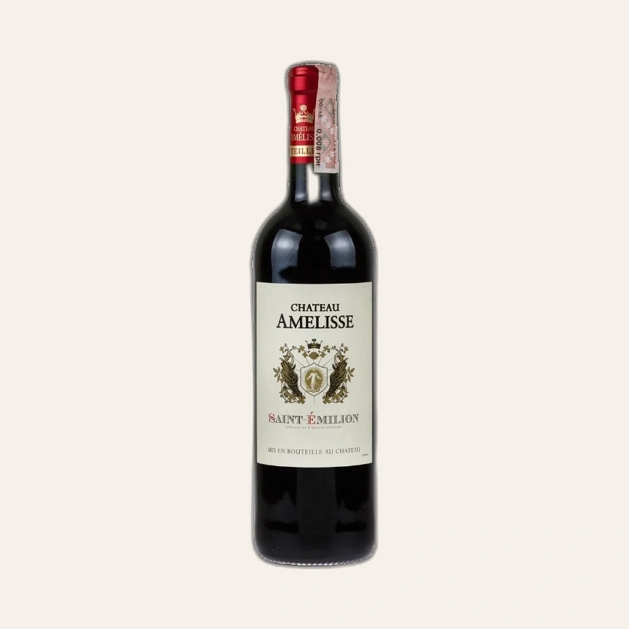 Rượu Vang Đỏ Pháp Chateau Amelisse AOC Saint Emilion