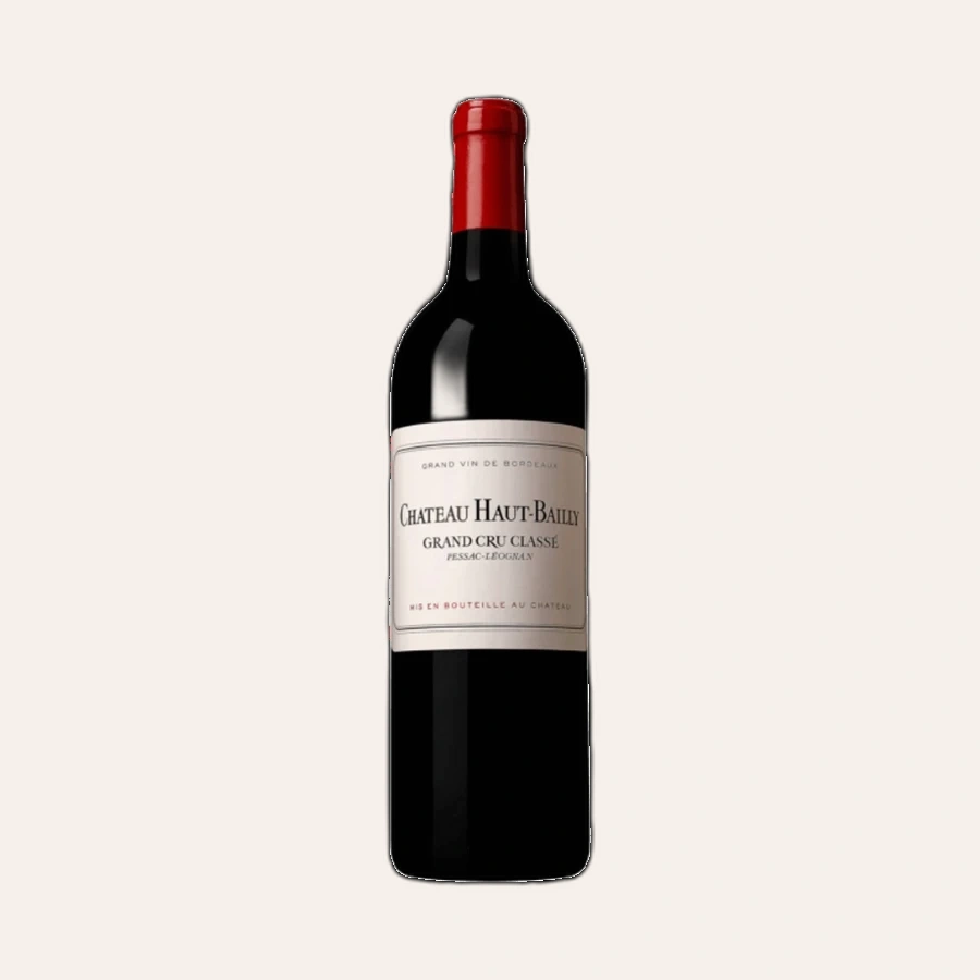 Rượu Vang Đỏ Pháp Chateau Haut Bailly Grand Cru Classe de Graves 2008