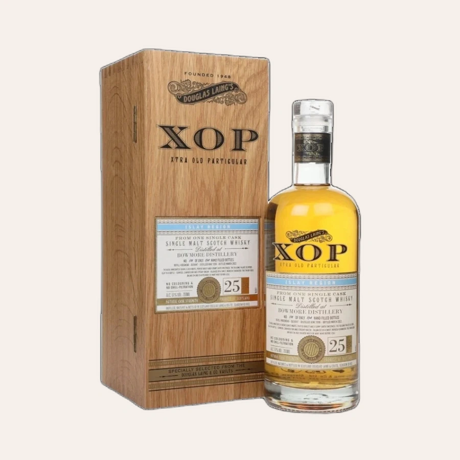 Rượu Whisky Bowmore 25 Year Old XOP 1996 Vintage Single Cask