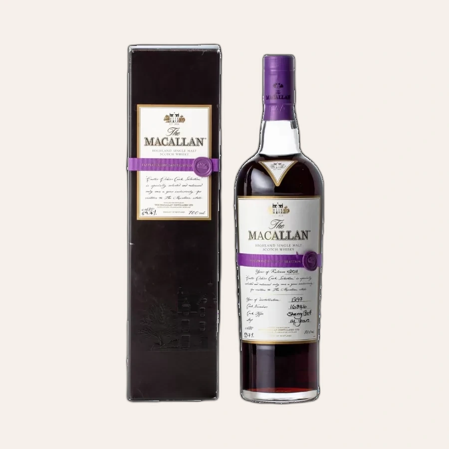 Rượu Whisky The Macallan 14 Year Old Easter Elchies Cask Selection 2011 Release 1997