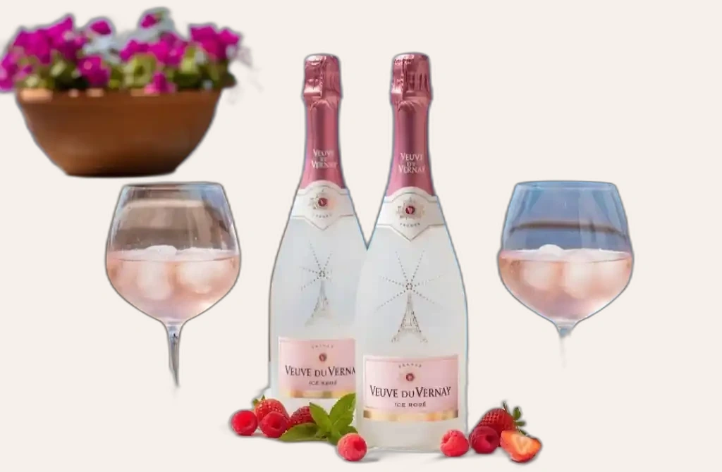 Sparkling Veuve Du Vernay Ice Rosé Tươi Mát