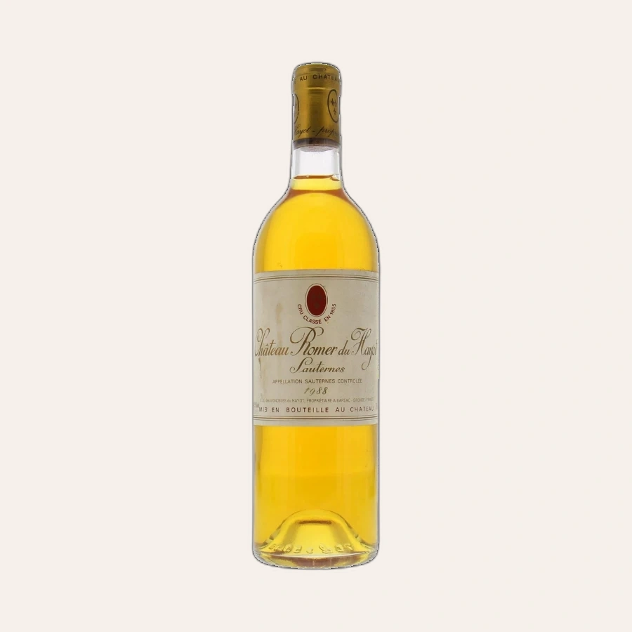 Rượu Vang Ngọt Pháp Chateau Romer Du Hayot Sauvignon Blanc