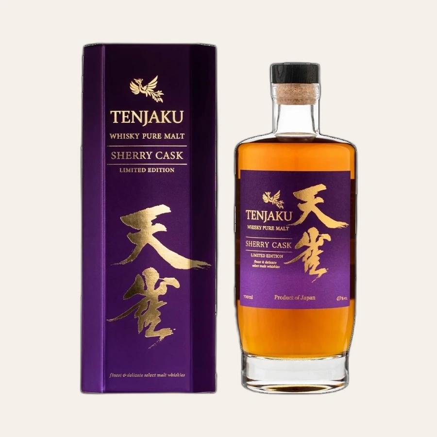Rượu Whisky Nhật Tenjaku Pure Malt Sherry Cask Limited Edition