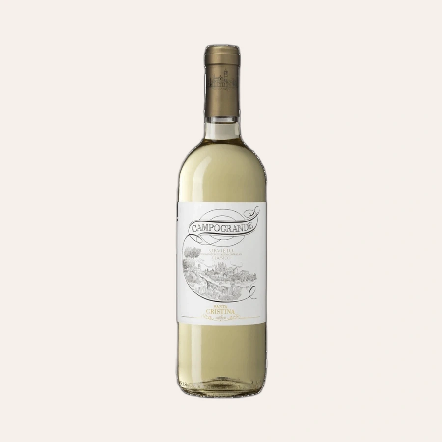 Rượu Vang Trắng Ý Santa Cristina Campogrande Orvieto Classico
