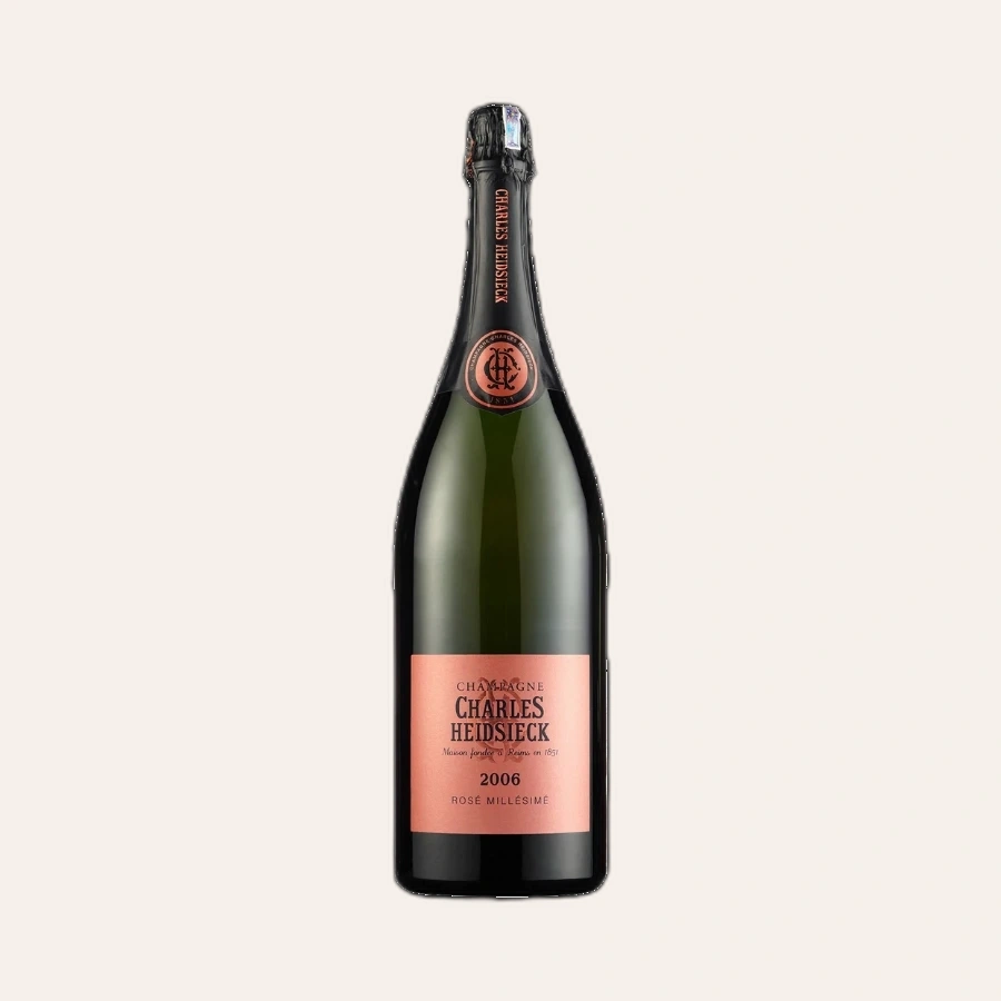 Rượu Champagne Pháp Champagne Charles Heidsieck Rosé Millésimé 2006 3L