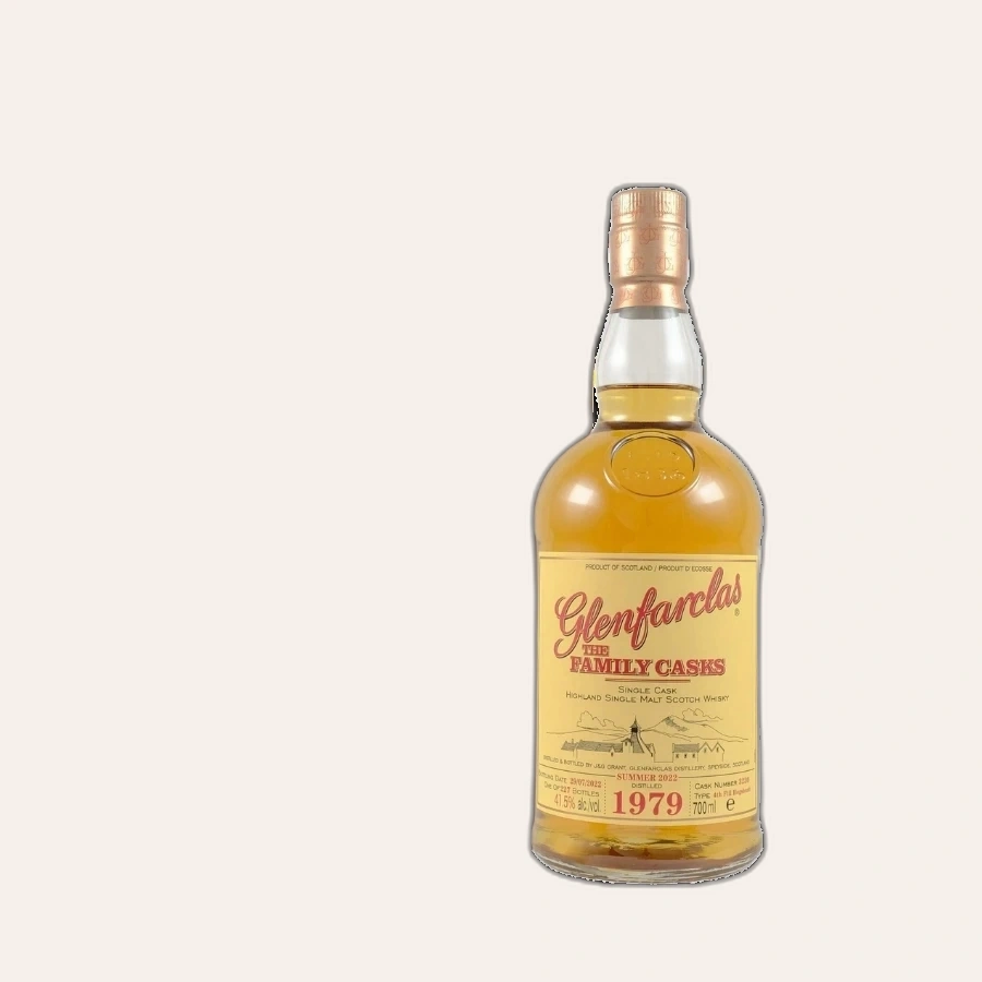 Rượu Whisky Glenfarclas 43 Year Old Family Casks 1979