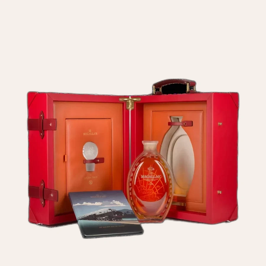 Rượu Whisky Macallan The Golden Age of Travel: The Steam Train