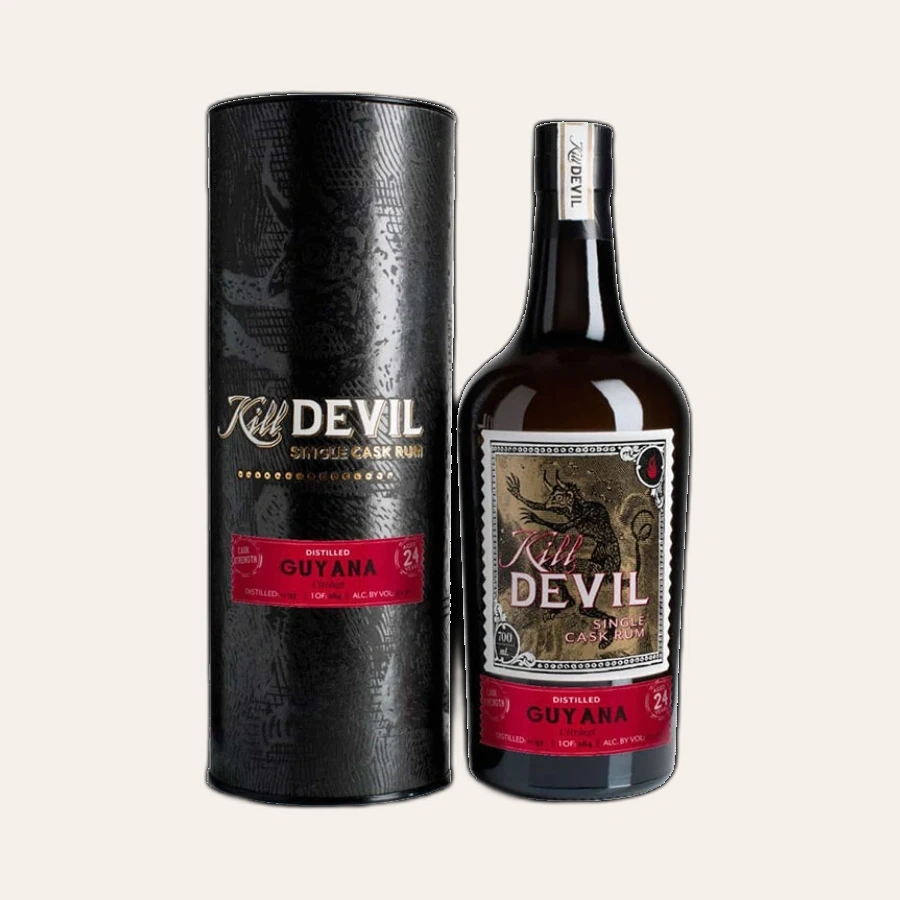 Rượu Rum Anh Quốc Kill Devil Rum 24 Year Old Guyana