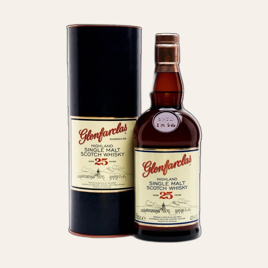 Rượu Whisky Glenfarclas 25 Year Old