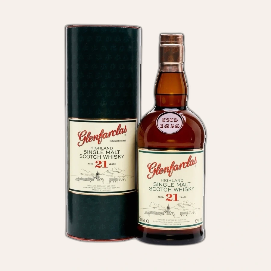 Rượu Whisky Glenfarclas 21 Year Old