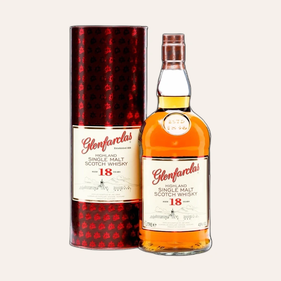 Rượu Whisky Glenfarclas 18 Year Old