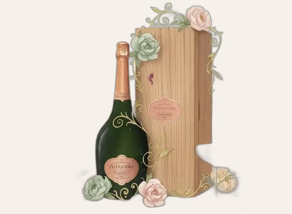 Rượu Champagne Pháp Laurent Perrier Alexandra Grande Cuvee Rose Kèm Hộp 1.5L