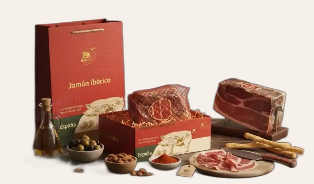 Hộp Quà Iberico Bellota Đùi Sau Không Xương Tiết Kiệm