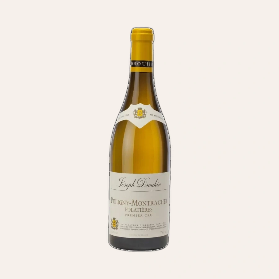 Rượu Vang Trắng Pháp Joseph Drouhin Puligny-Montrachet Folatieres Premier Cru 2020