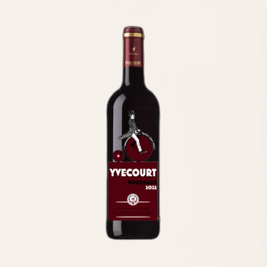 Rượu Vang Đỏ Pháp Yvecourt Bordeaux Rouge