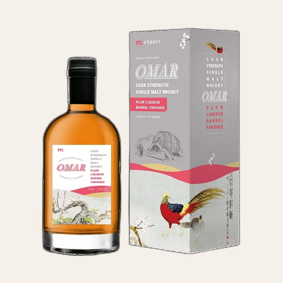 Rượu Whisky Omar Plum Liqueur Barrel Finished Cask Strength