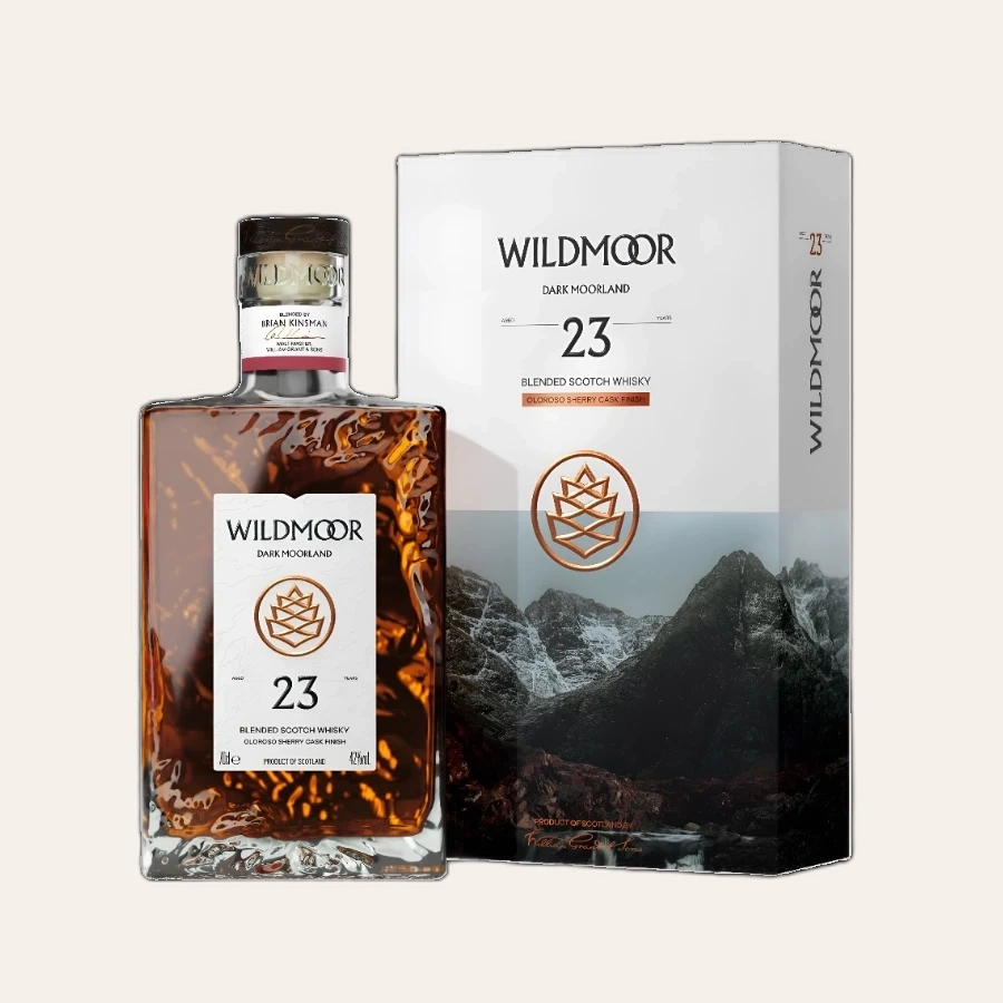 Rượu Whisky Wildmoor 23 Year Old Dark Moorland Oloroso Sherry Cask