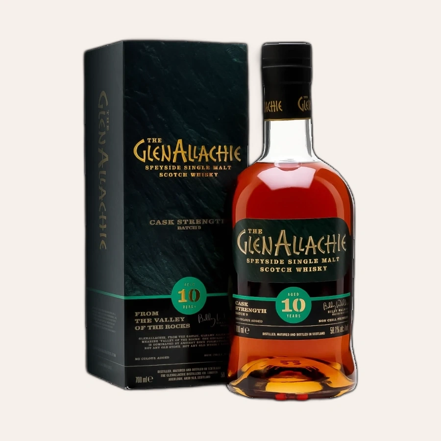 Rượu Whisky GlenAllachie 10 Year Old Batch 09