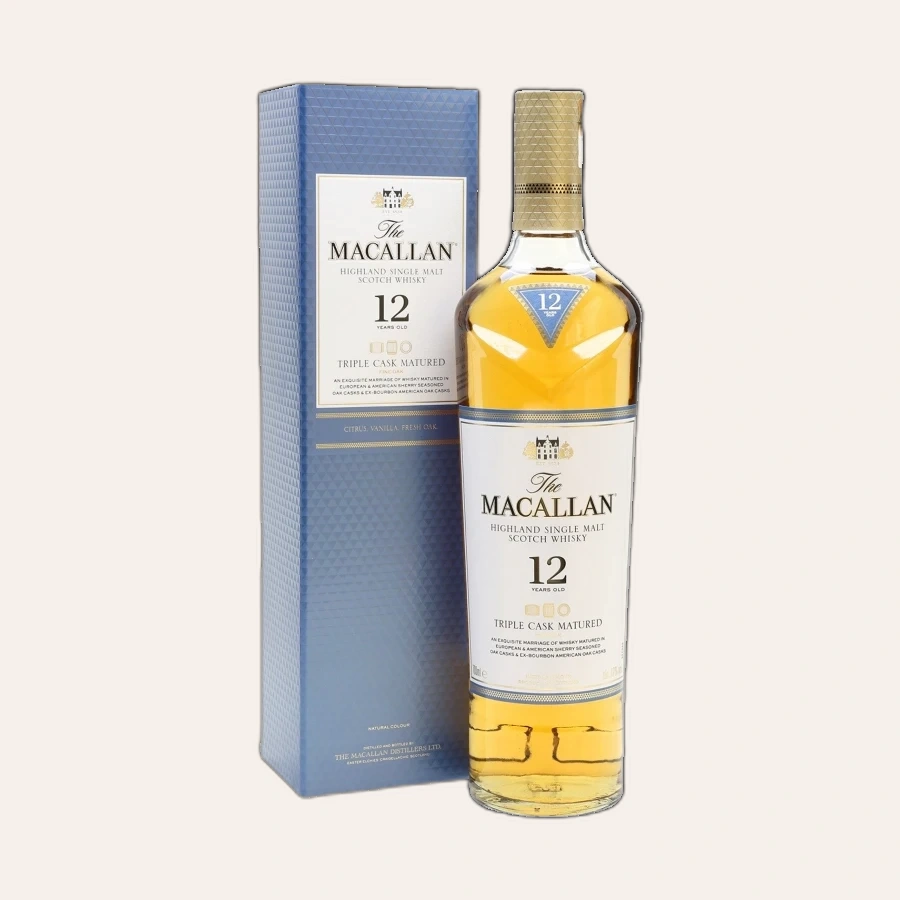 Rượu Whisky Macallan 12 Year Old Triple Cask