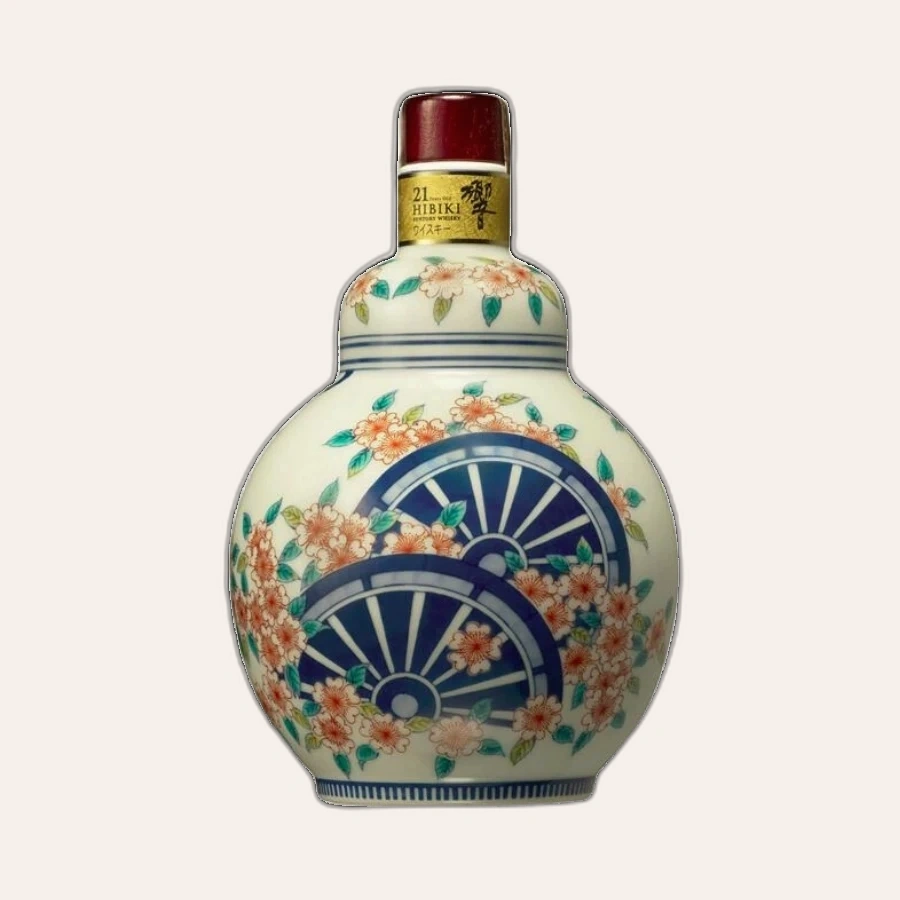 Rượu Whisky Nhật Hibiki 21 Year Old Arita Ceramic Decanter 2013 Release