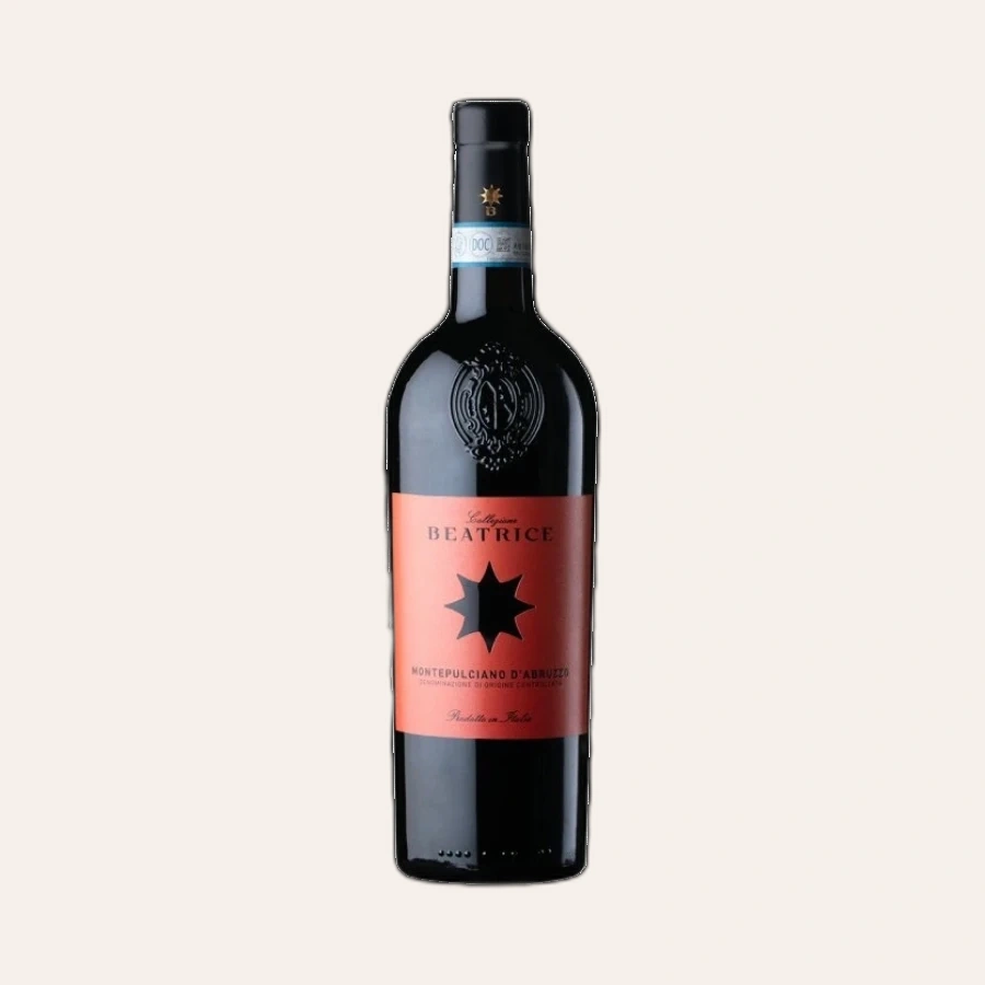 Rượu Vang Đỏ Ý Pirovano Collezione Beatrice Montepulciano D'Abruzzo