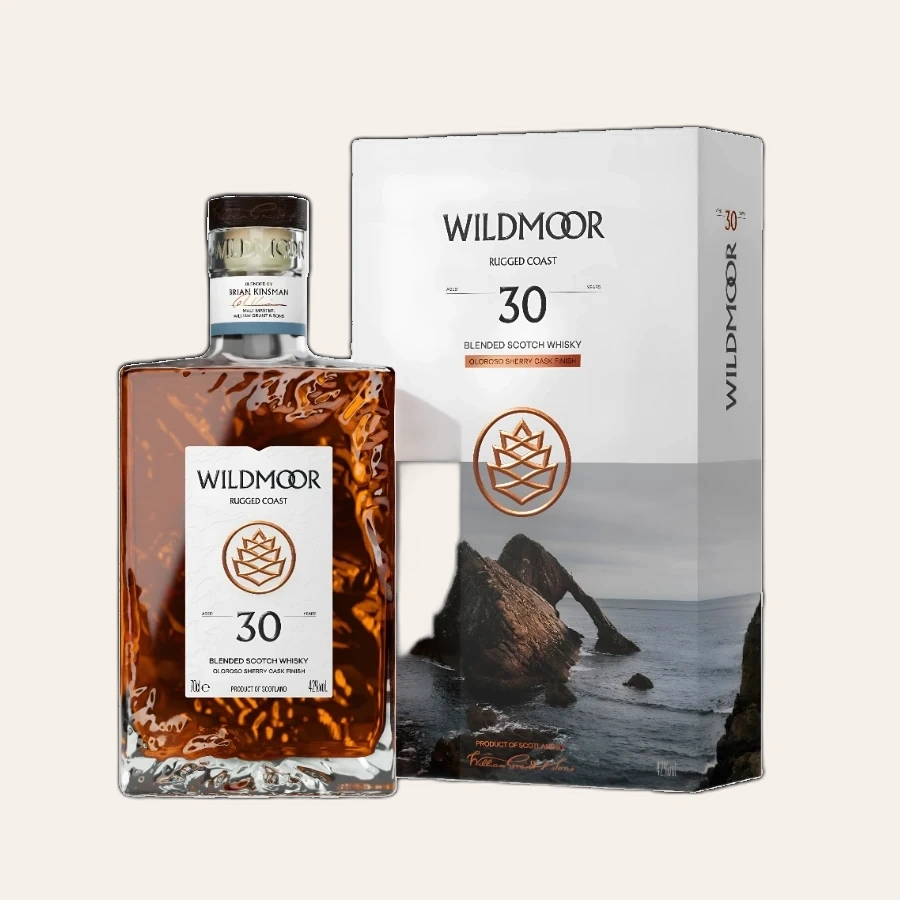 Rượu Whisky Wildmoor 30 Year Old Rugged Coast Oloroso Sherry Cask