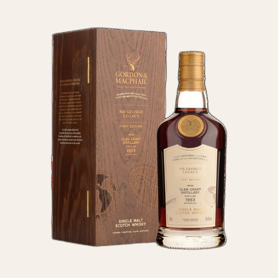 Rượu Whisky Glen Grant 67 Year Old 1953 Mr George Legacy 1st Edition